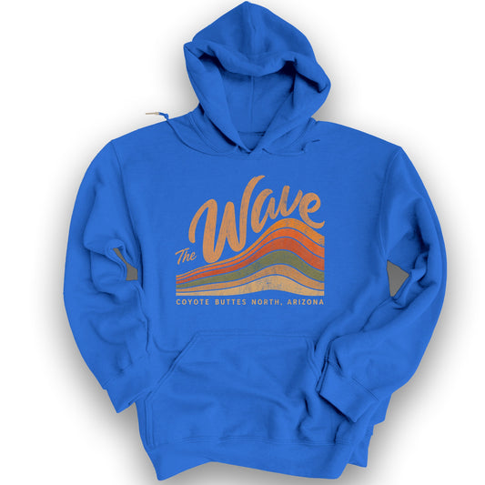 The Wave Stripes Arizona Hoodie - Royal