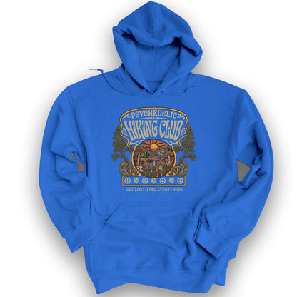 Pyschedelic Hiking Club V2 Hoodie - Royal