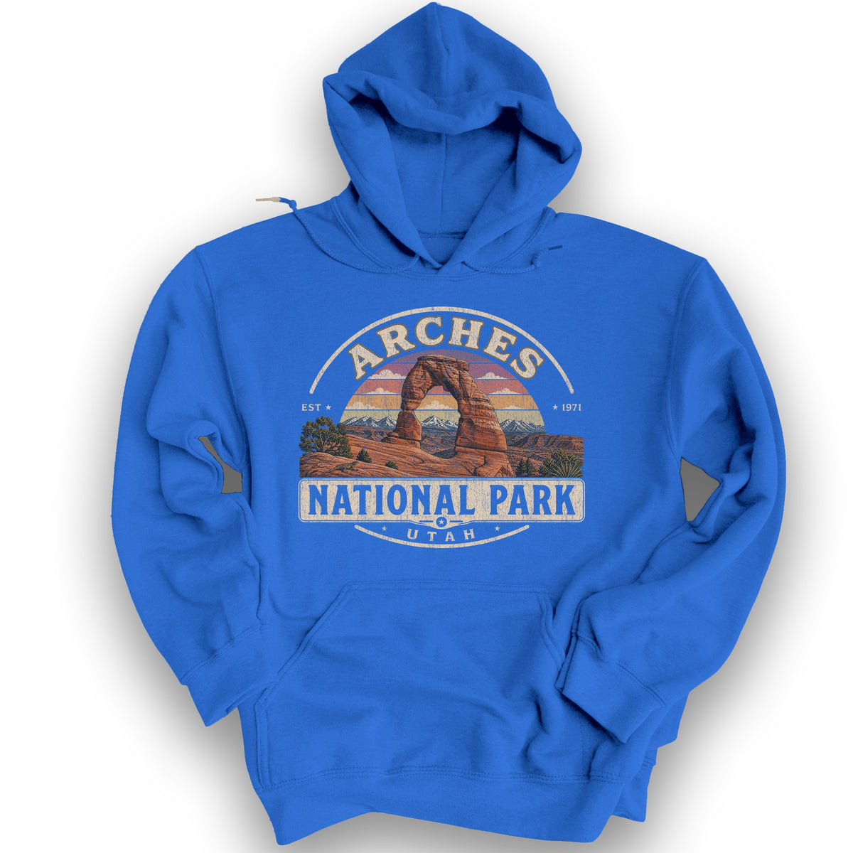 Arches Medallion Hoodie - Royal