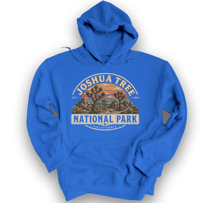 Joshua Tree Medallion Hoodie - Royal