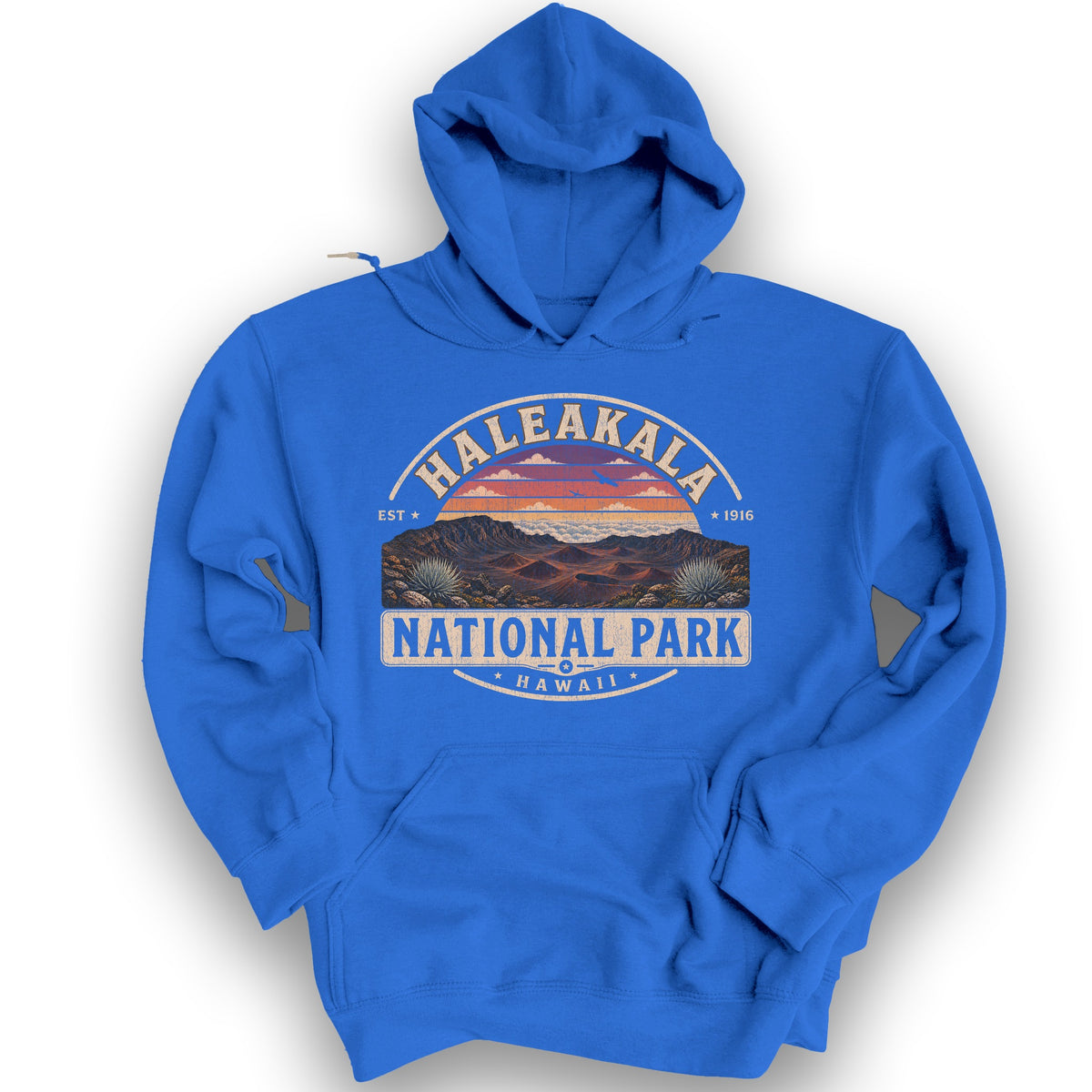 Haleakala Medallion Hoodie - Royal
