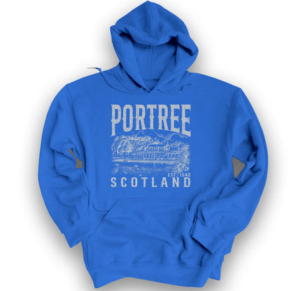 Portree Scotland Hoodie - Royal