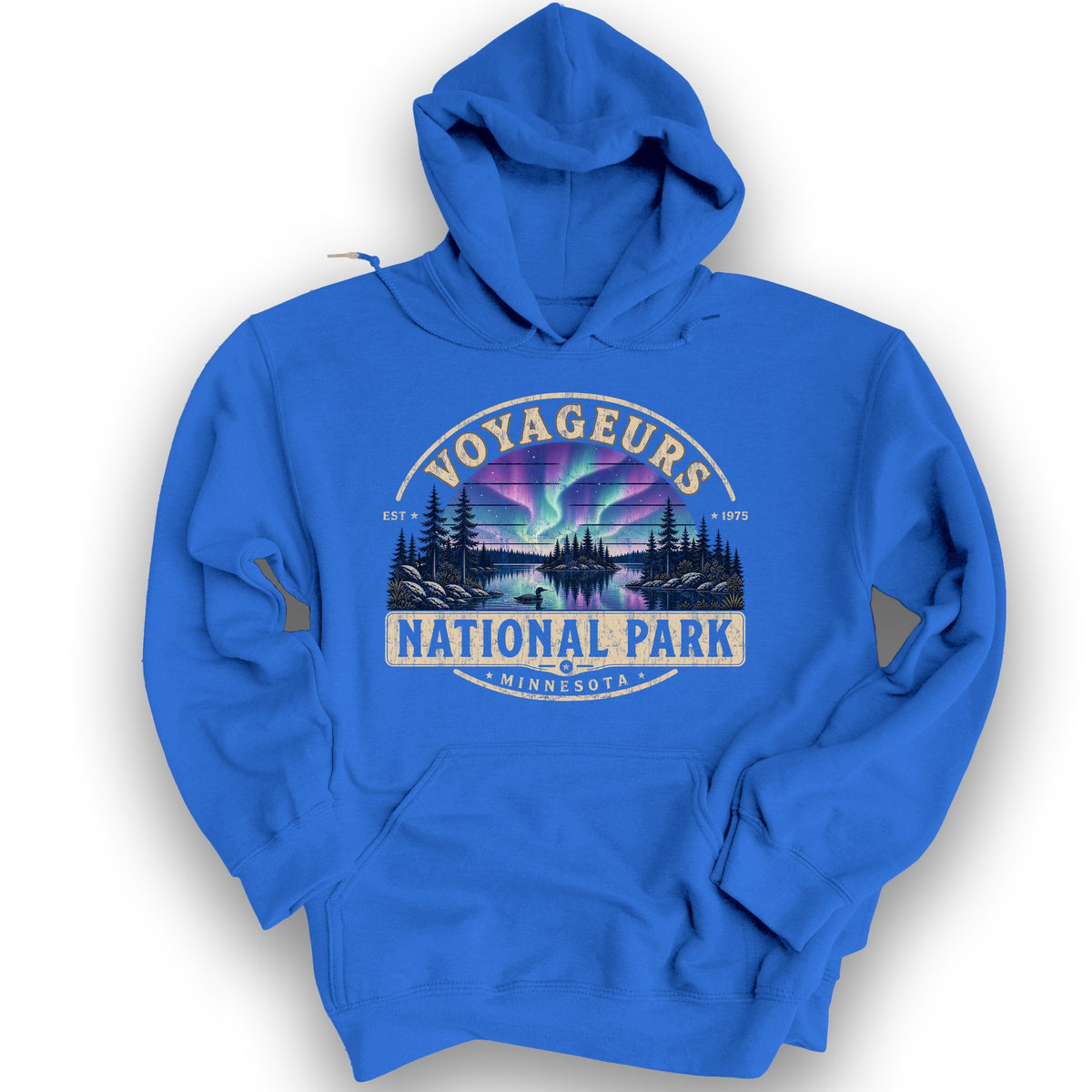 Voyageurs Medallion Hoodie - Royal