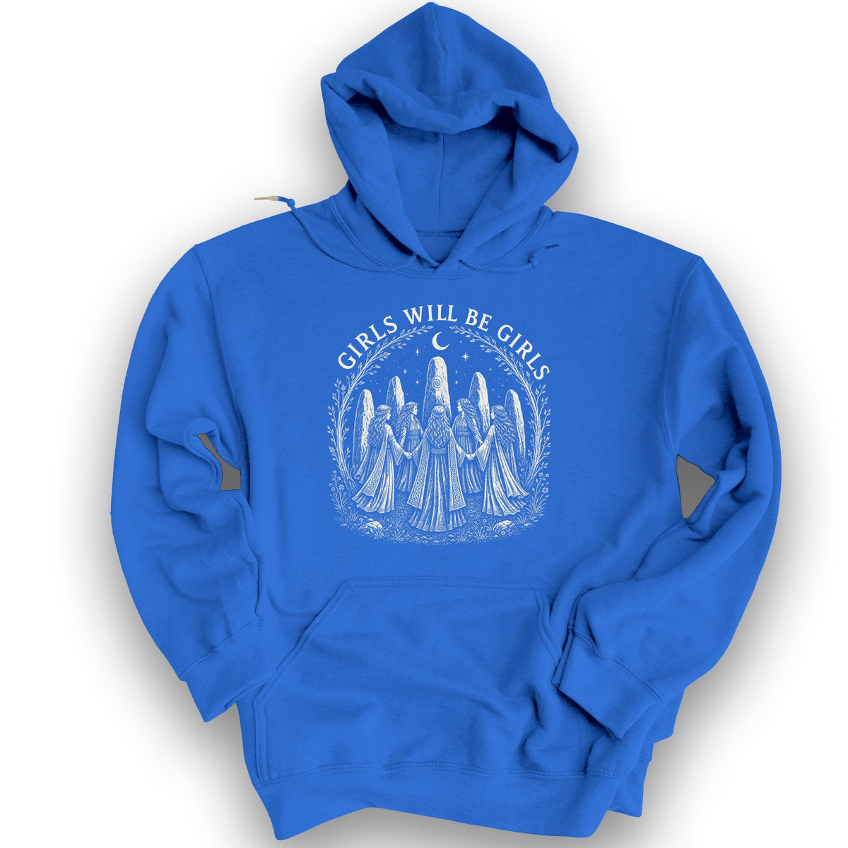 Girls Will Be Girls Hoodie - Royal