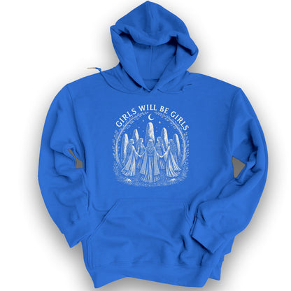 Girls Will Be Girls Hoodie - Royal