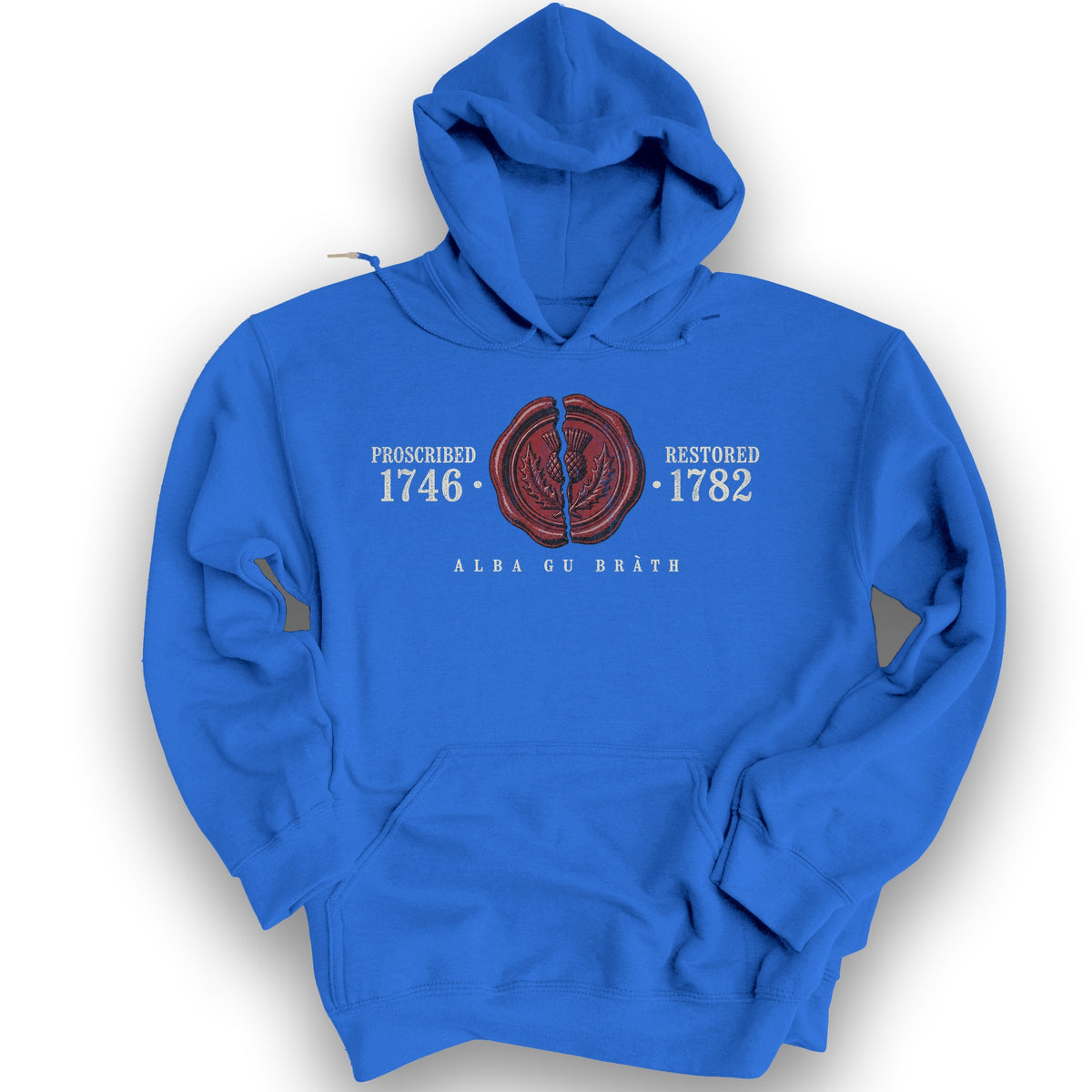 1746 Remembered Seal Hoodie - Royal