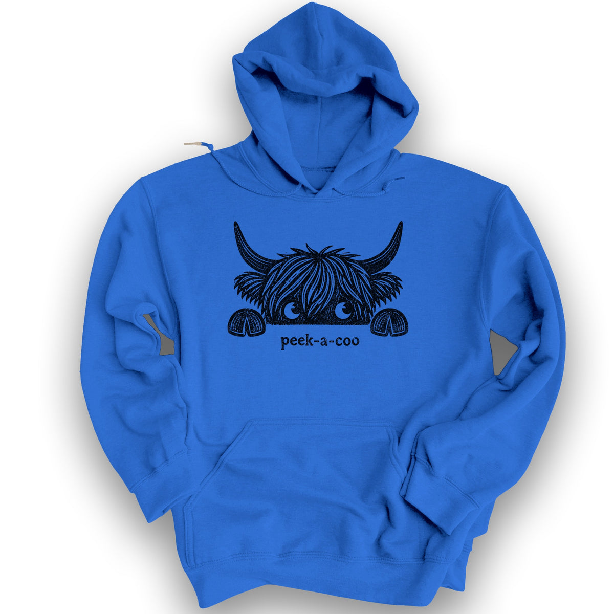 Peek-A-Coo Hoodie - Royal