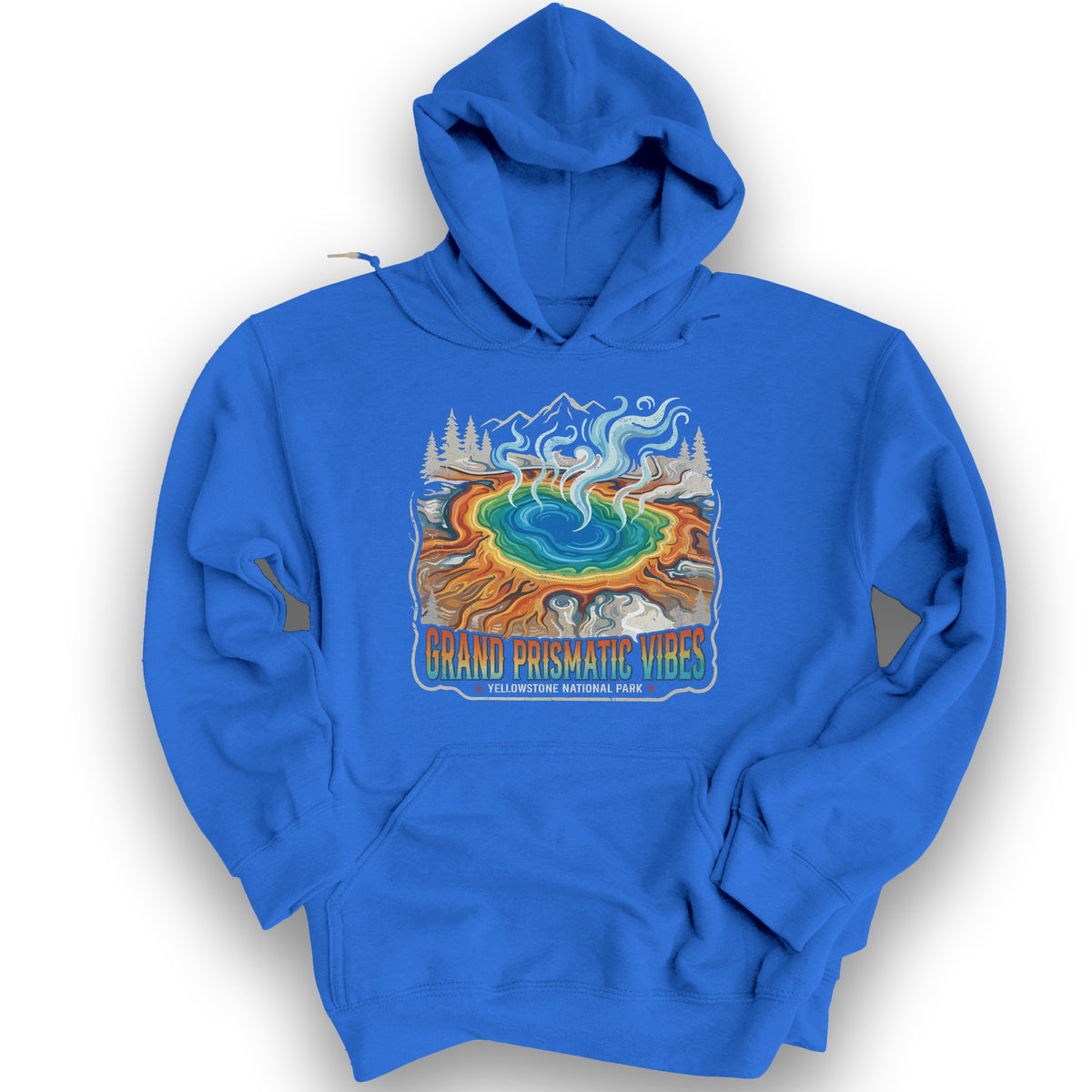 Grand Prismatic Vibes Hoodie - Royal