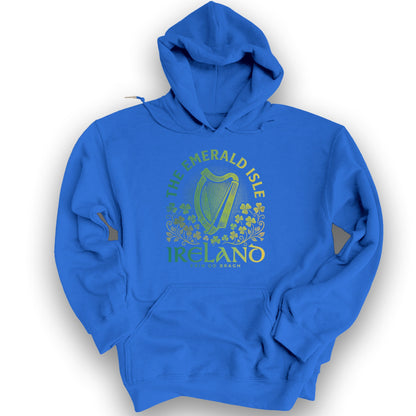 Ireland Erin Harp Hoodie - Royal