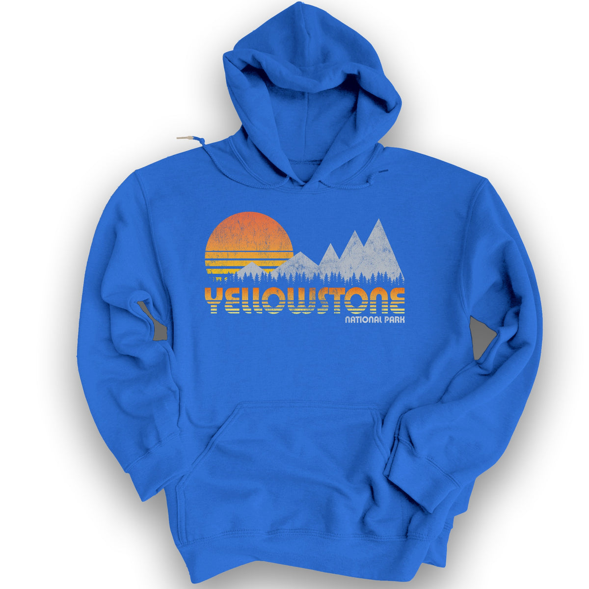 Yellowstone 80's Retro Hoodie - Royal