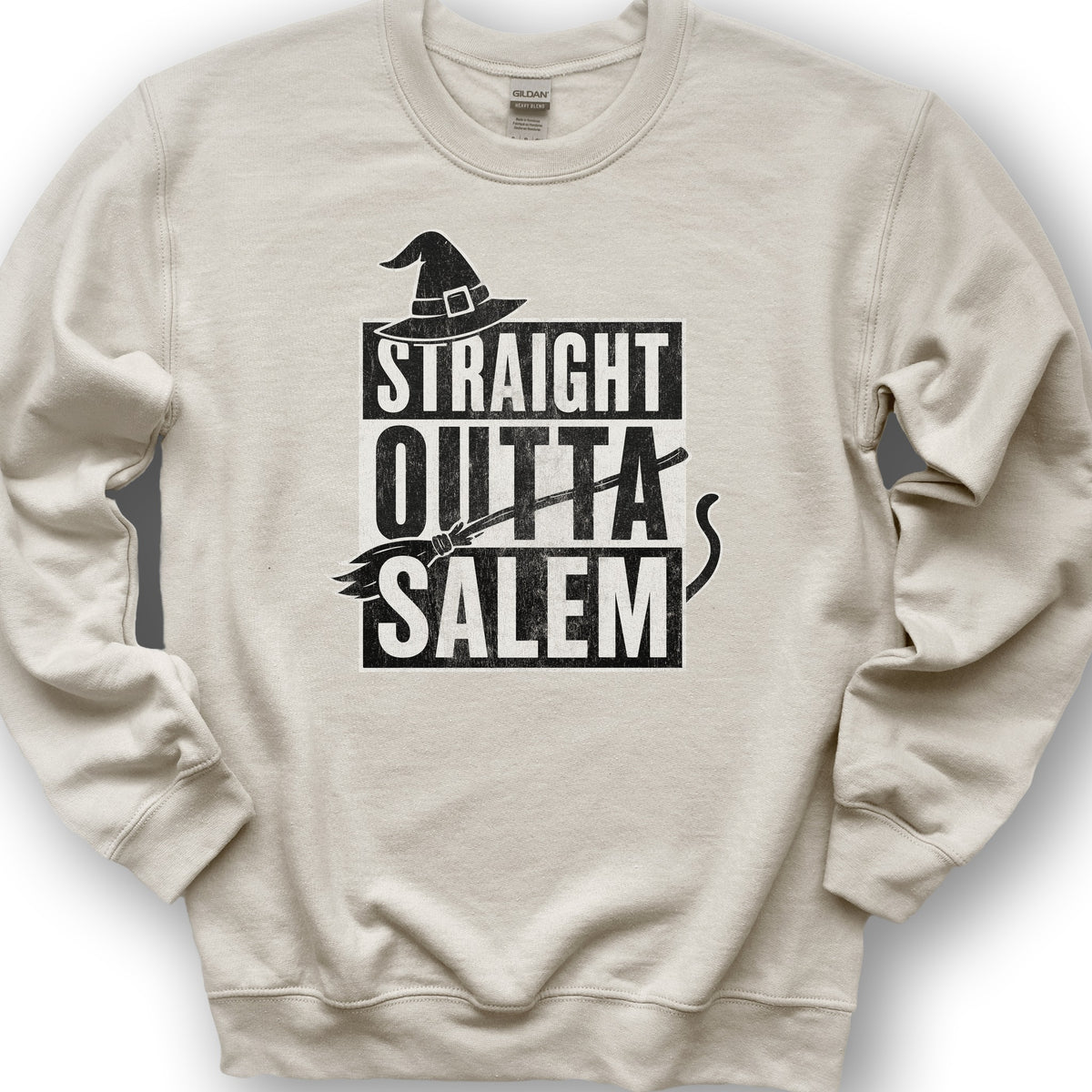 Straight Outta Salem Sweatshirt - Sand