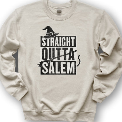 Straight Outta Salem Sweatshirt - Sand