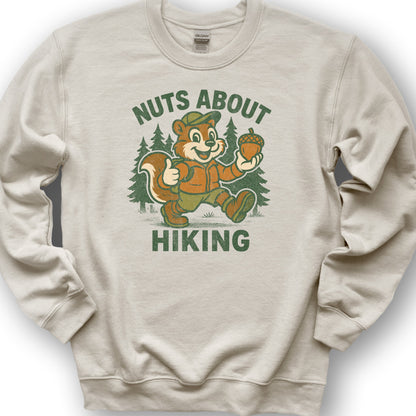 Nuts About Hiking Sweatshirt - Sand