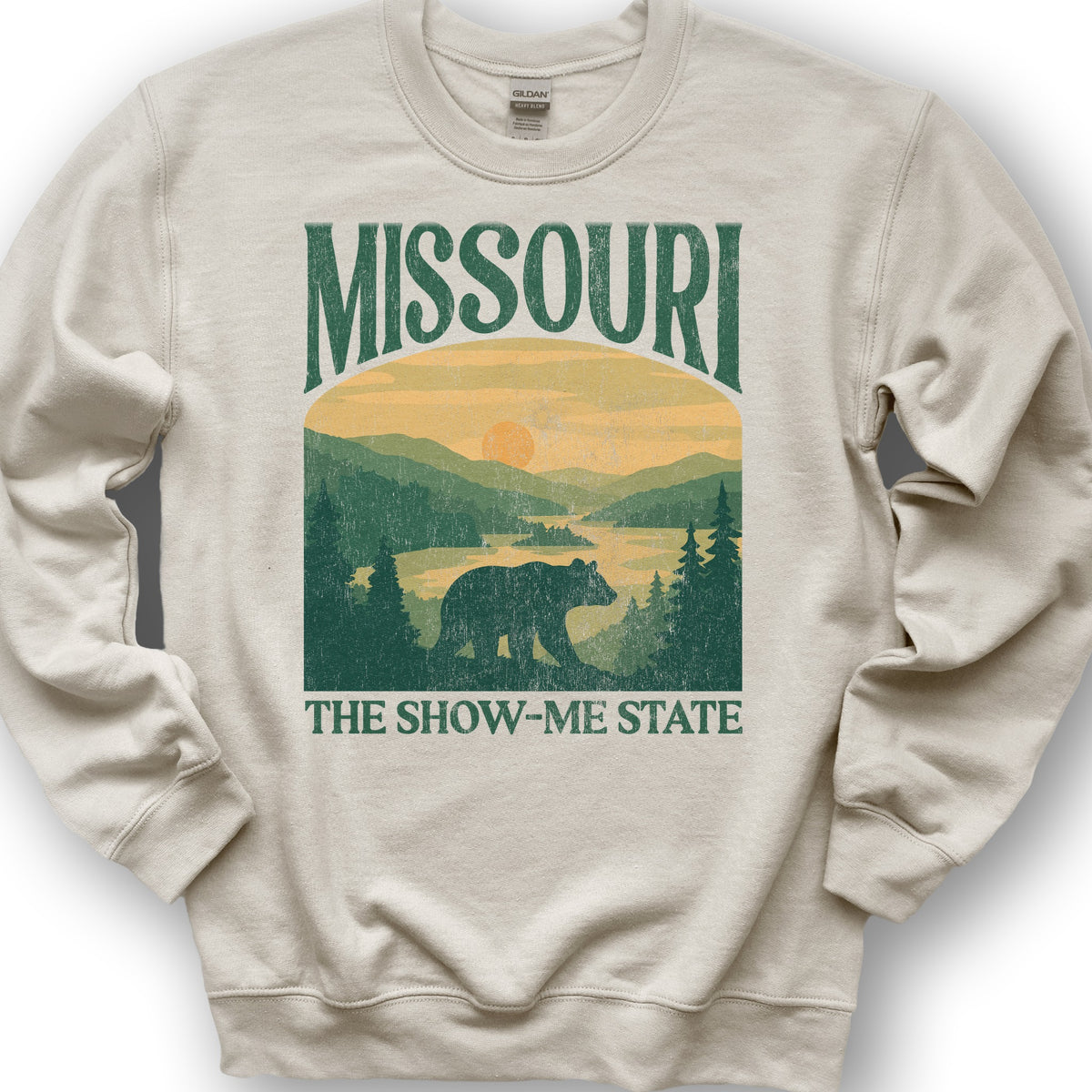 Missouri "Big and Bold" Sweatshirt - Sand