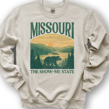 Missouri "Big and Bold" Sweatshirt - Sand