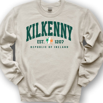 Kilkenny Varsity Flag Sweatshirt - Sand