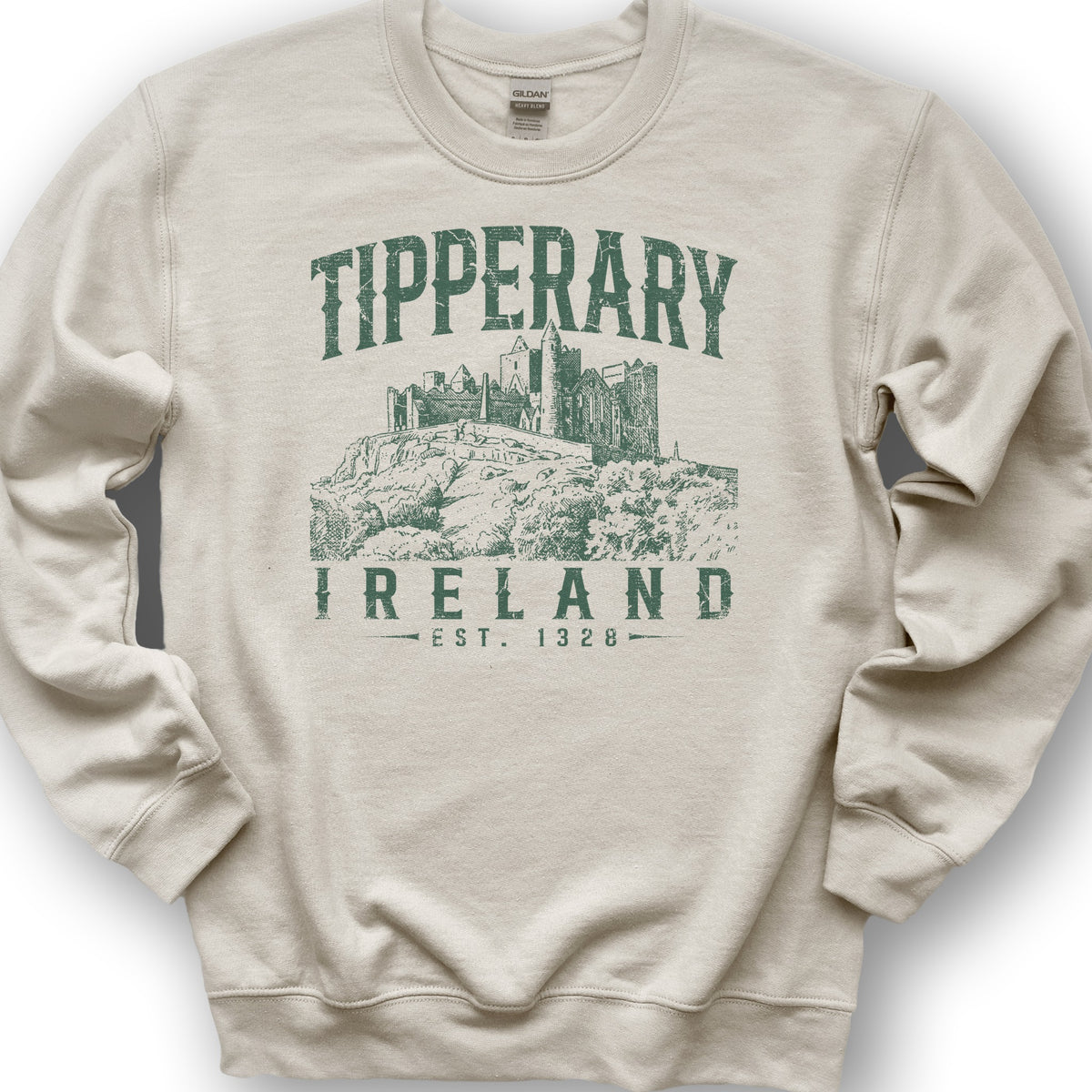 Tipperary Ireland Vintage Sweatshirt - Sand