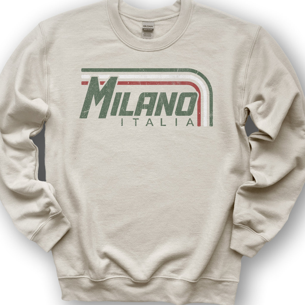 Milano Stripes Sweatshirt - Sand