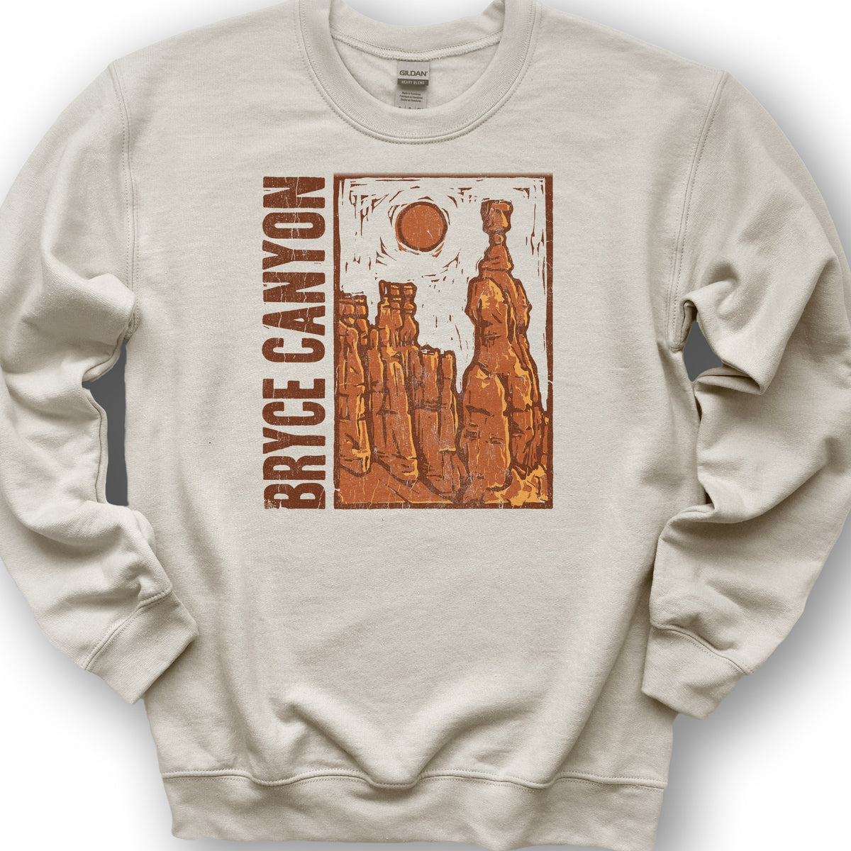 Bryce Canyon Hoodoo Sweatshirt - Sand