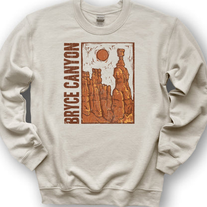 Bryce Canyon Hoodoo Sweatshirt - Sand