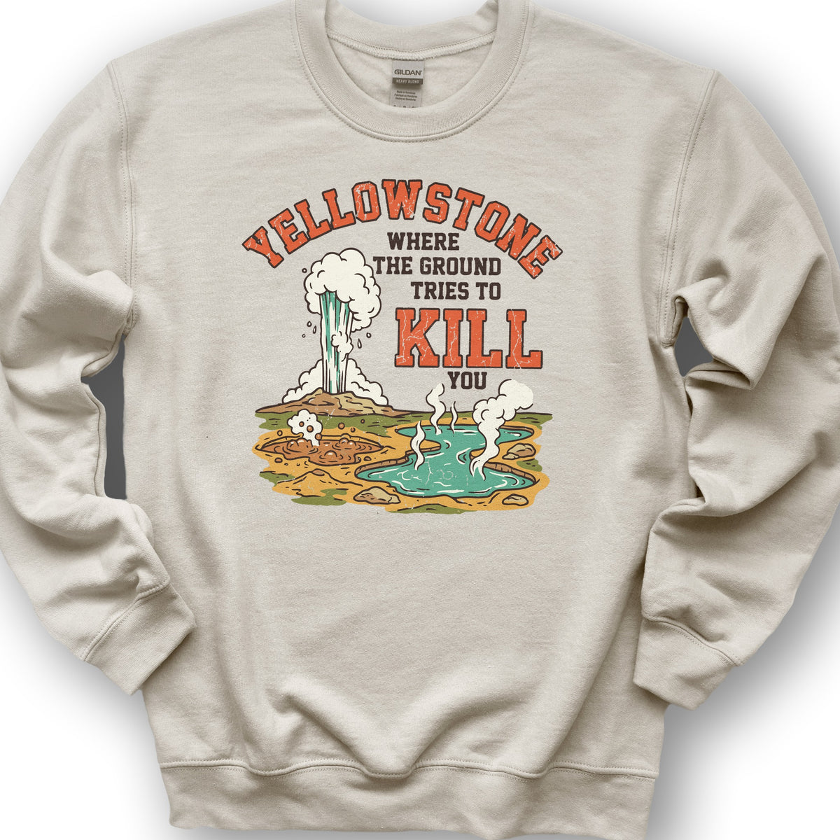 Yellowstone Ground Kill Sweatshirt - Sand