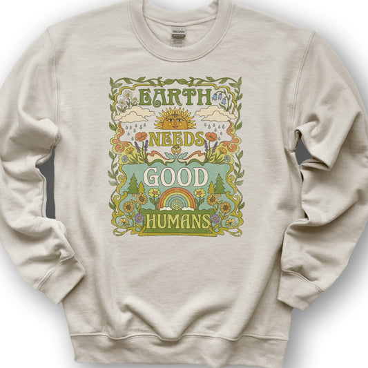 Good Humans Sweatshirt - Sand