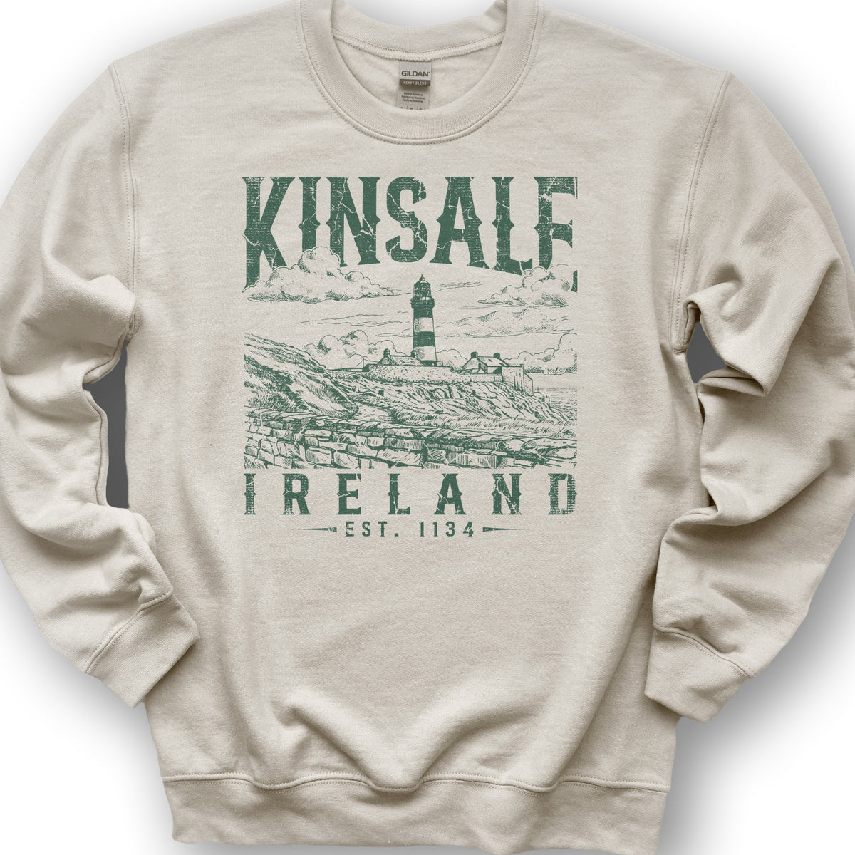 Kinsale Ireland Sweatshirt - Sand