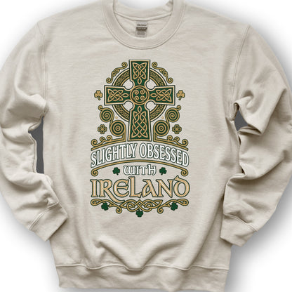 Obssessed With Ireland Sweatshirt - Sand