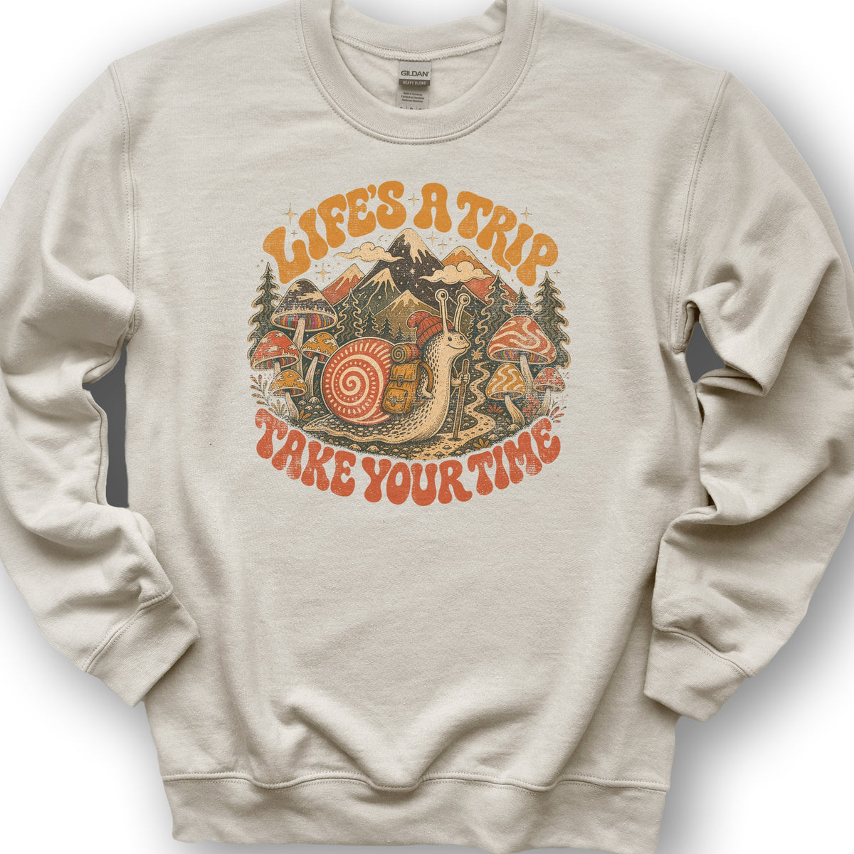 Life's a Trip Sweatshirt - Sand