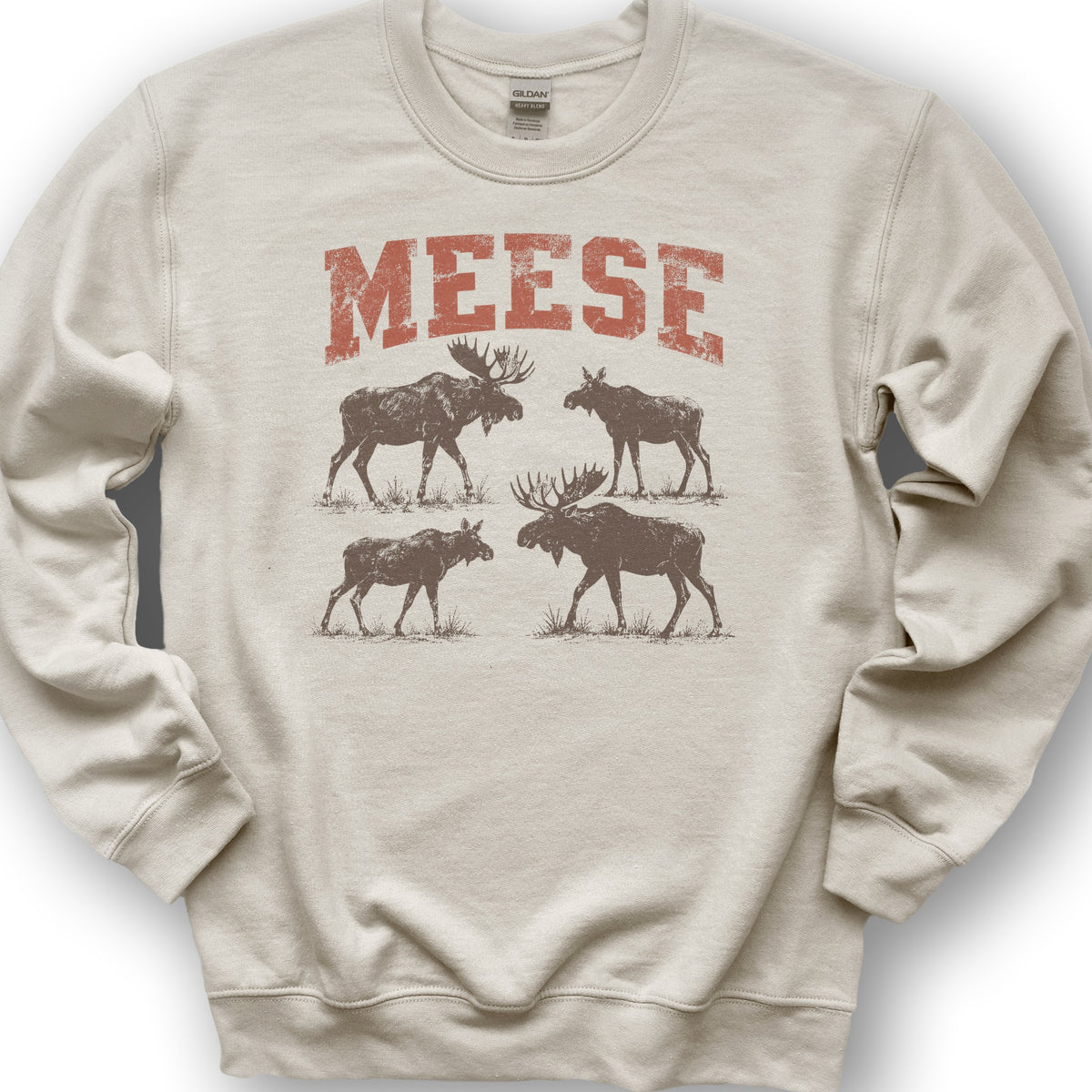 Meese Varsity Sweatshirt - Sand