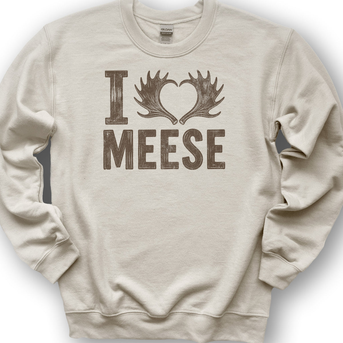 I Love Meese Sweatshirt - Sand