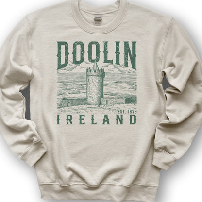 Doolin Ireland Sketch Sweatshirt - Sand