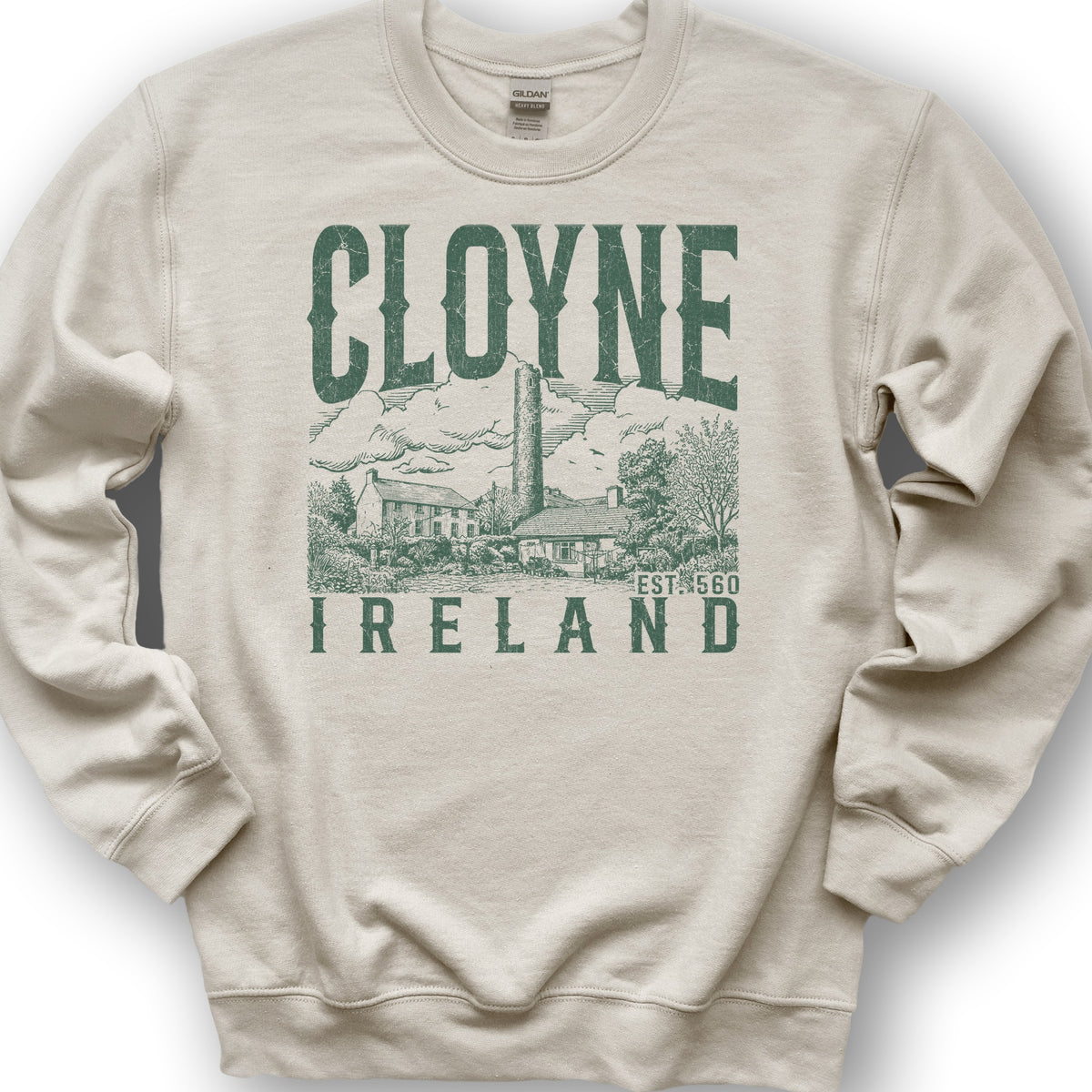 Cloyne Ireland Sketch Sweatshirt - Sand