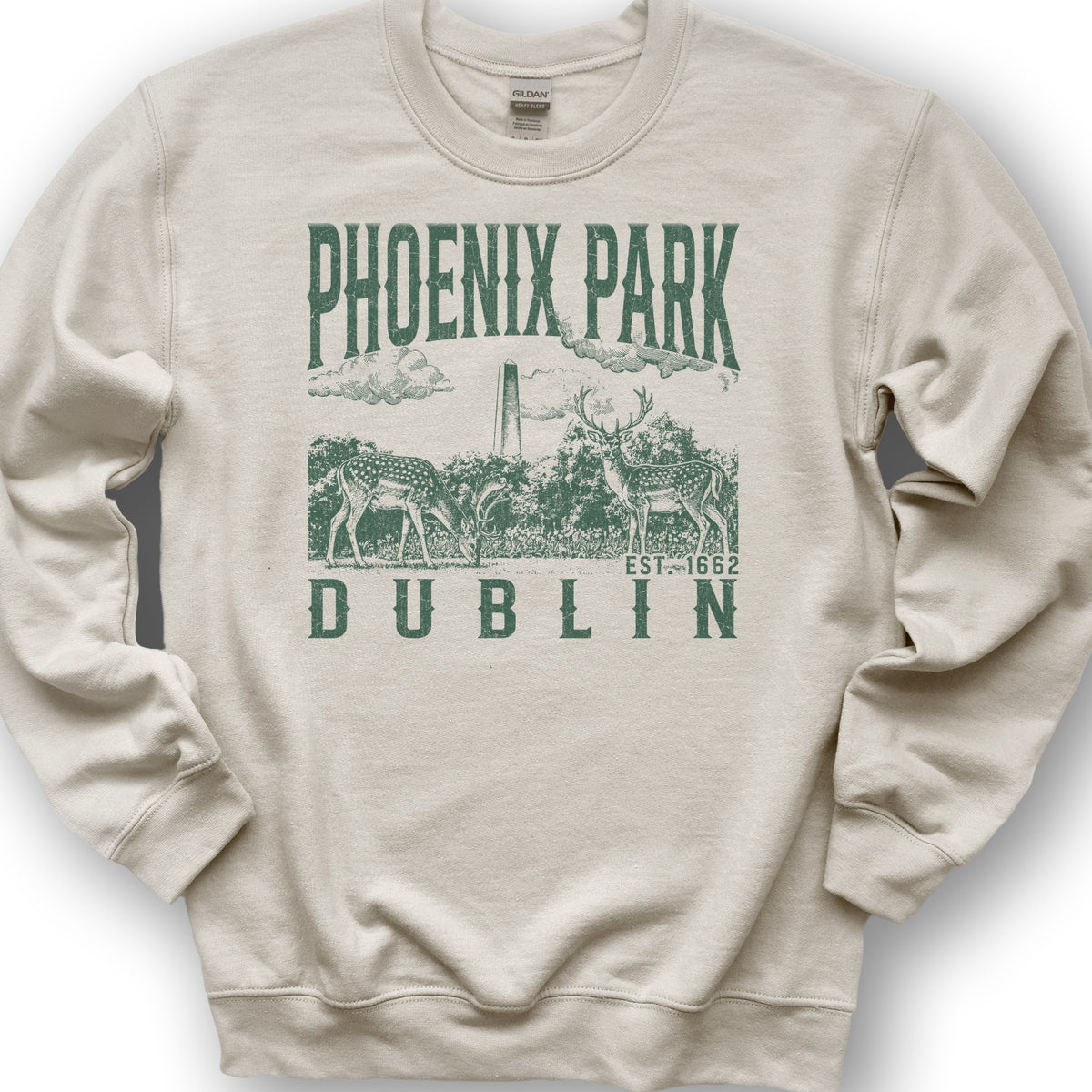 Phoenix Park Dublin Sweatshirt - Sand