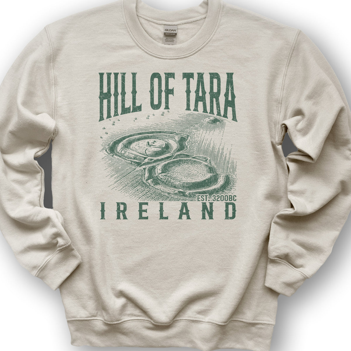 Hill of Tara Ireland Sweatshirt - Sand