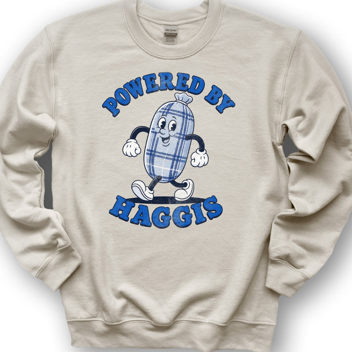 Powered By Haggis Sweatshirt - Sand