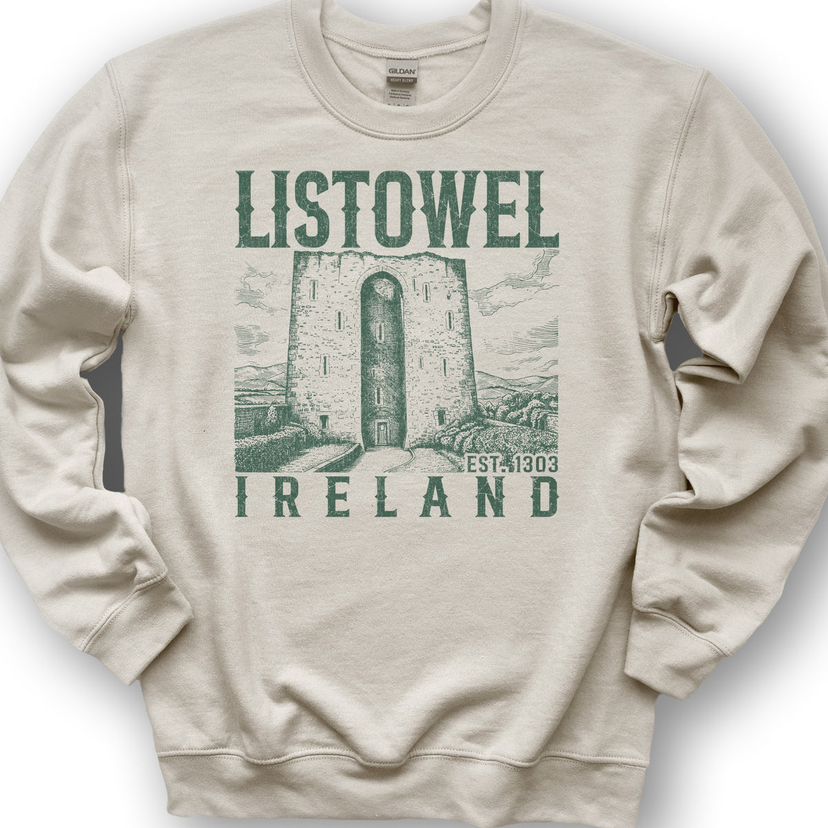 Listowel Ireland Sketch Sweatshirt - Sand