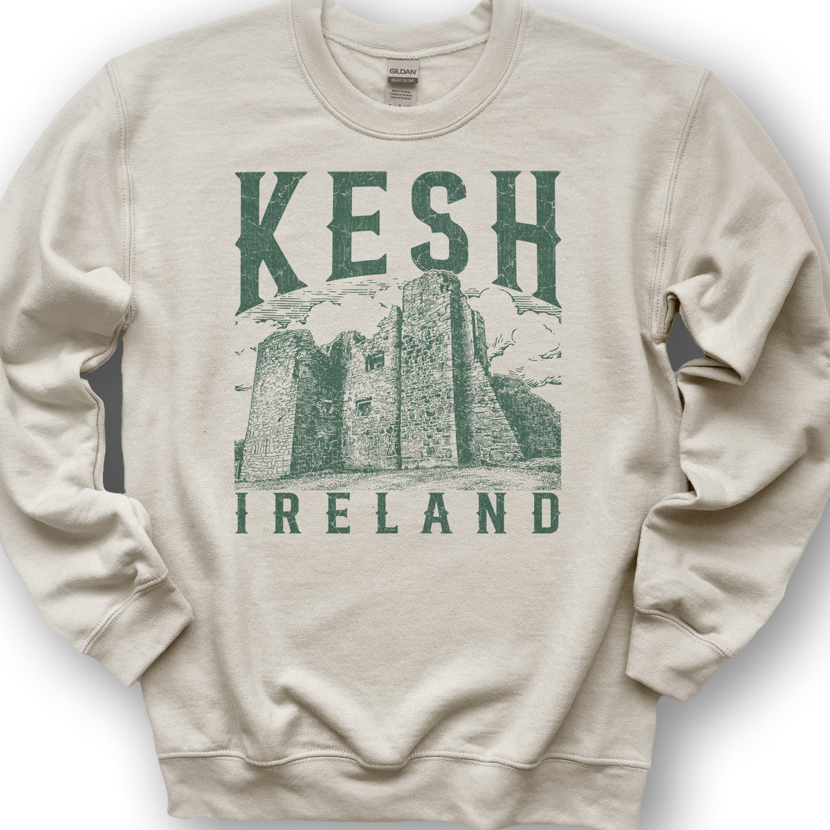 Kesh Ireland Sketch Sweatshirt - Sand