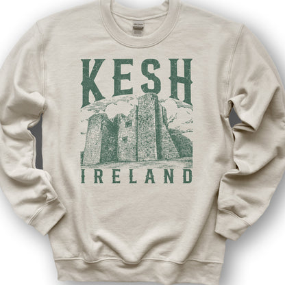 Kesh Ireland Sketch Sweatshirt - Sand
