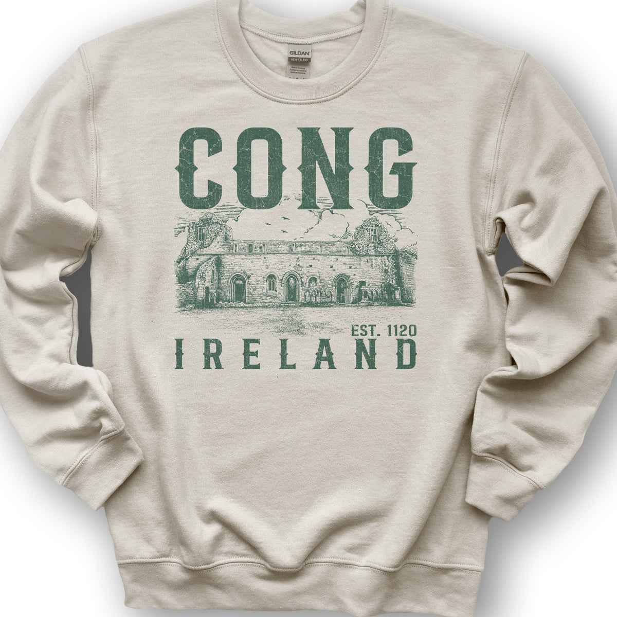 Cong Ireland Sketch Sweatshirt - Sand