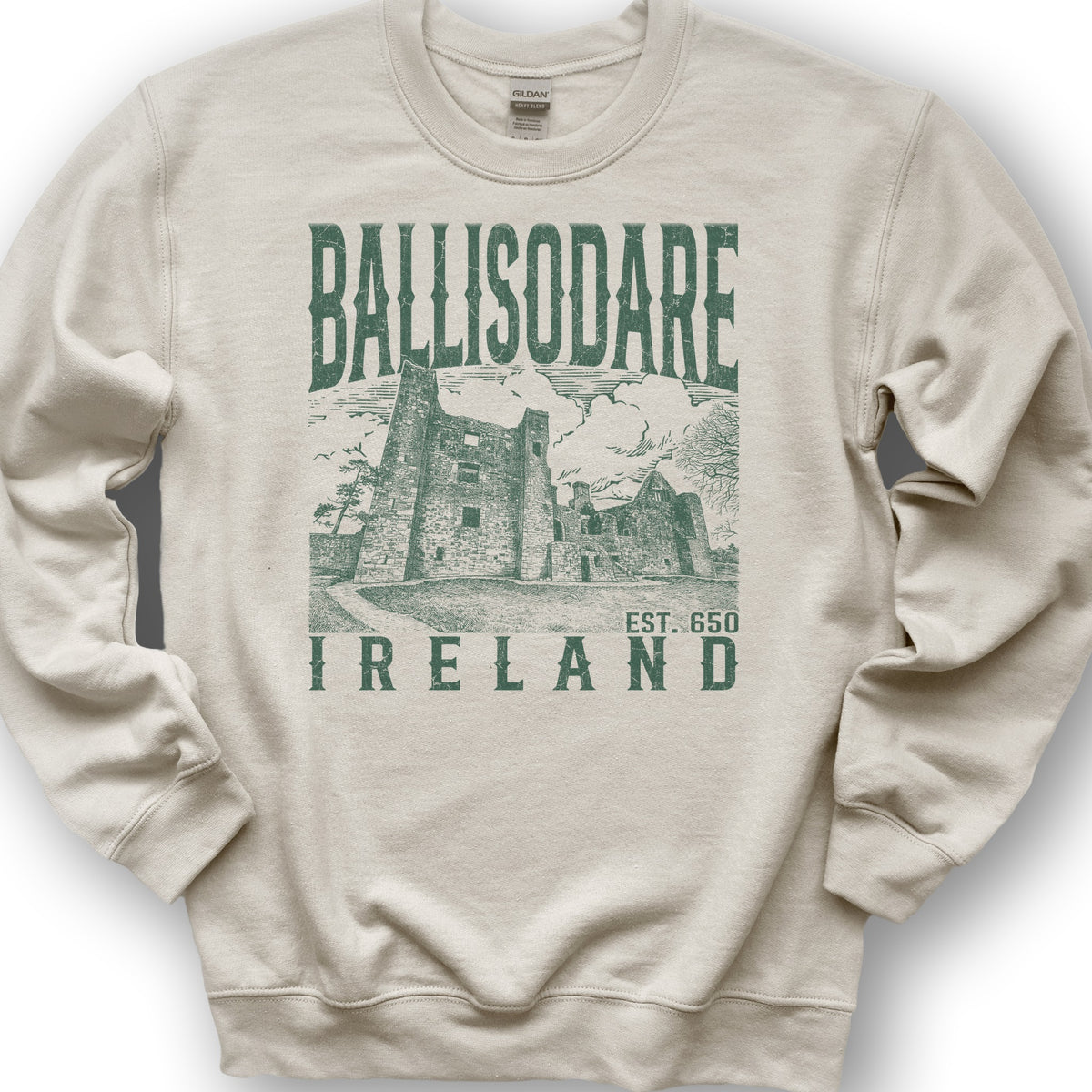 Ballisodare Ireland Sketch Sweatshirt - Sand