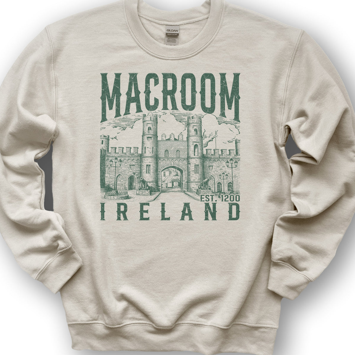 Macroom Ireland Sketch Sweatshirt - Sand
