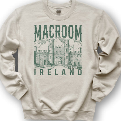 Macroom Ireland Sketch Sweatshirt - Sand