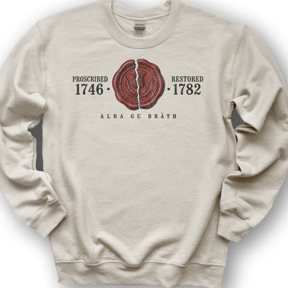 1746 Remembered Seal Sweatshirt - Sand