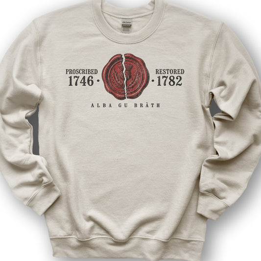 1746 Remembered Seal Sweatshirt - Sand