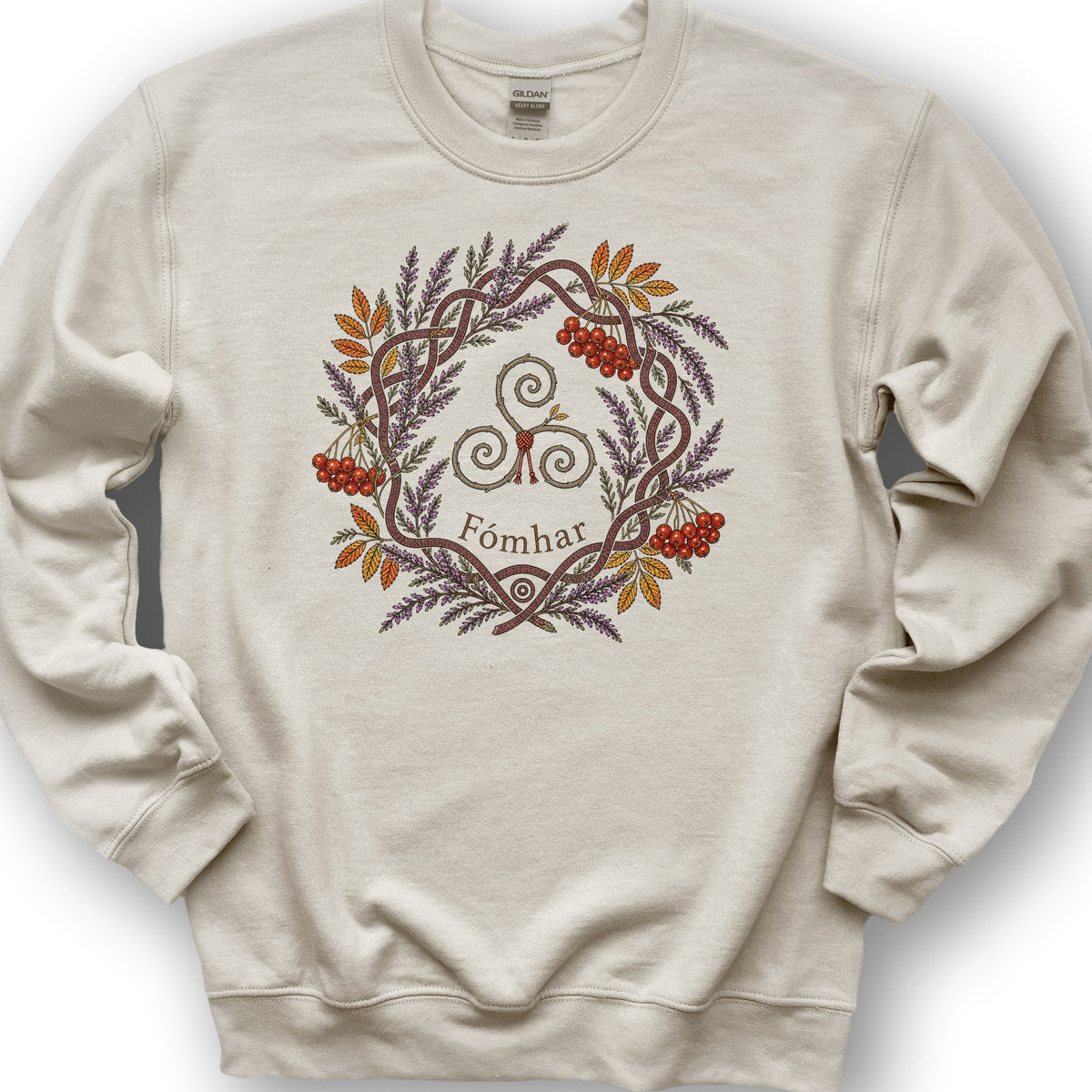 Fómhar Triskele Sweatshirt - Sand