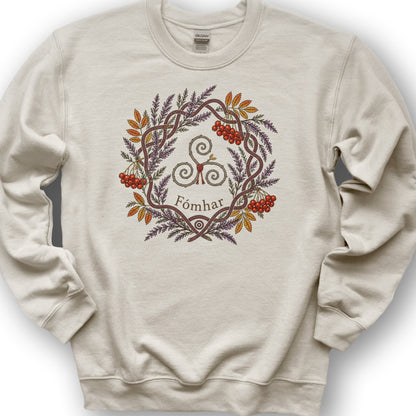 Fómhar Triskele Sweatshirt - Sand