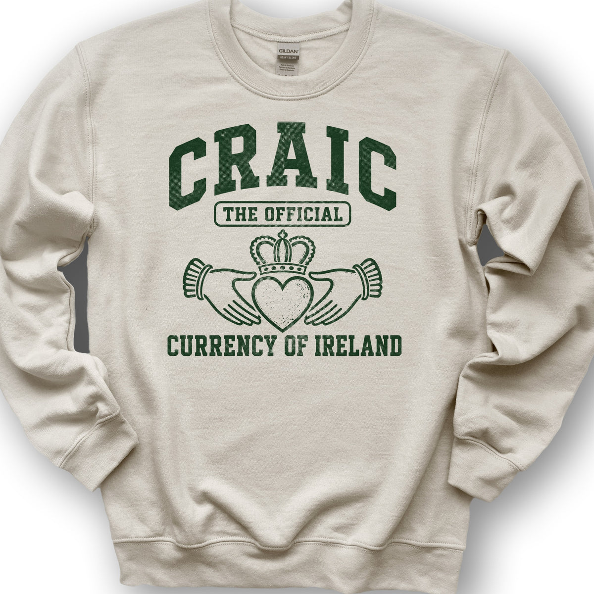 Craic Currency Sweatshirt - Sand