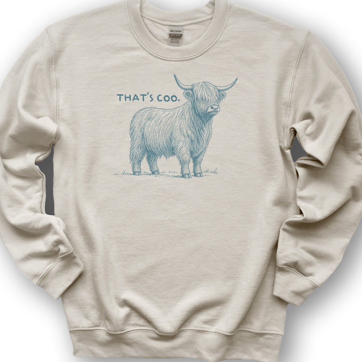 That's Coo Sketch Sweatshirt - Sand