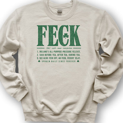 Feck Definition Sweatshirt - Sand